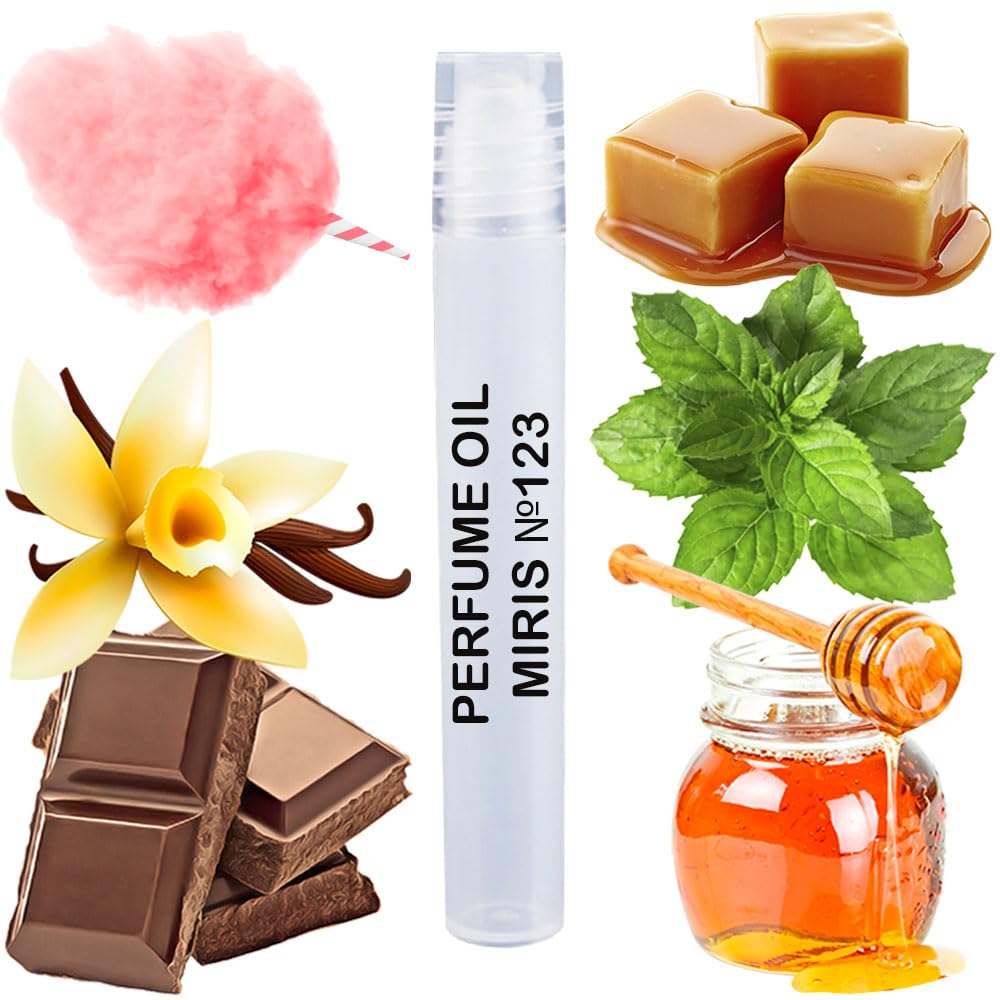 MIRIS Perfume Oil No. 123, Inspired by Ange, Long-Lasting Women Roll-On, Rollerball 0.34 Fl Oz / 10 ml