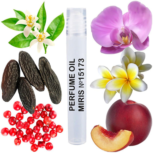 MIRIS Perfume Oil No. 15173, Inspired by Play For Her, Long-Lasting Women Roll-On, Rollerball 0.34 Fl Oz / 10 ml