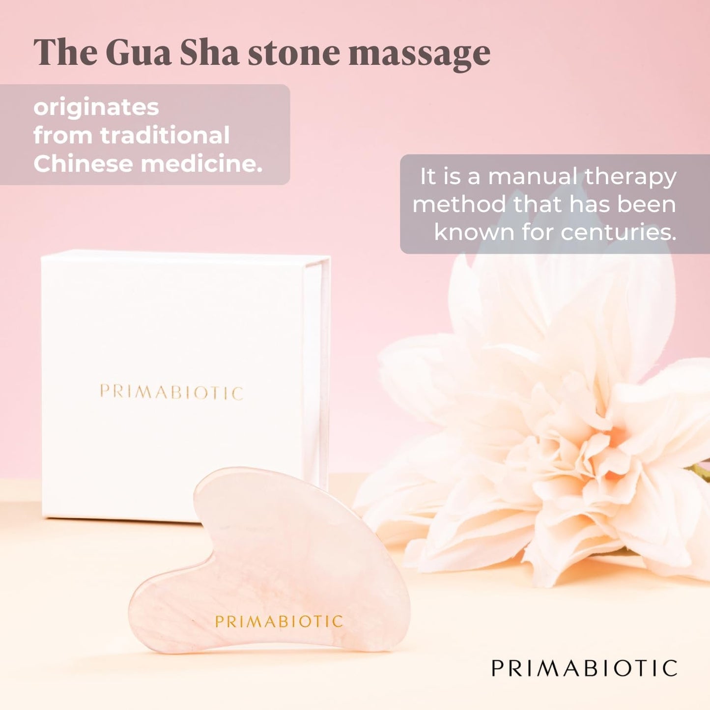 Gua Sha Stone – Facial Massage Tool for Wrinkles – Rose Quartz Guasha – Skin Care – Beauty Products – Massage Tool for Skin Care – Anti-Aging
