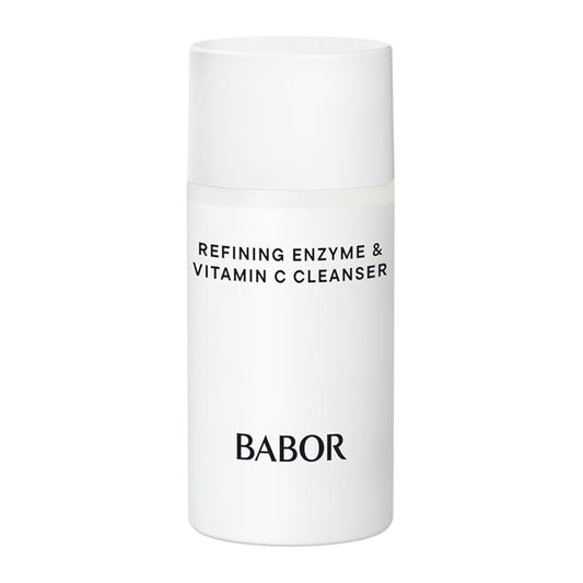 BABOR Refining Enzyme & Vitamin C Cleanser, Travel Enzyme Powder Cleanser, Exfoliating Face Wash Polish, Gentle Facial Scrub to Brighten and Even Complexion, 0.5 oz