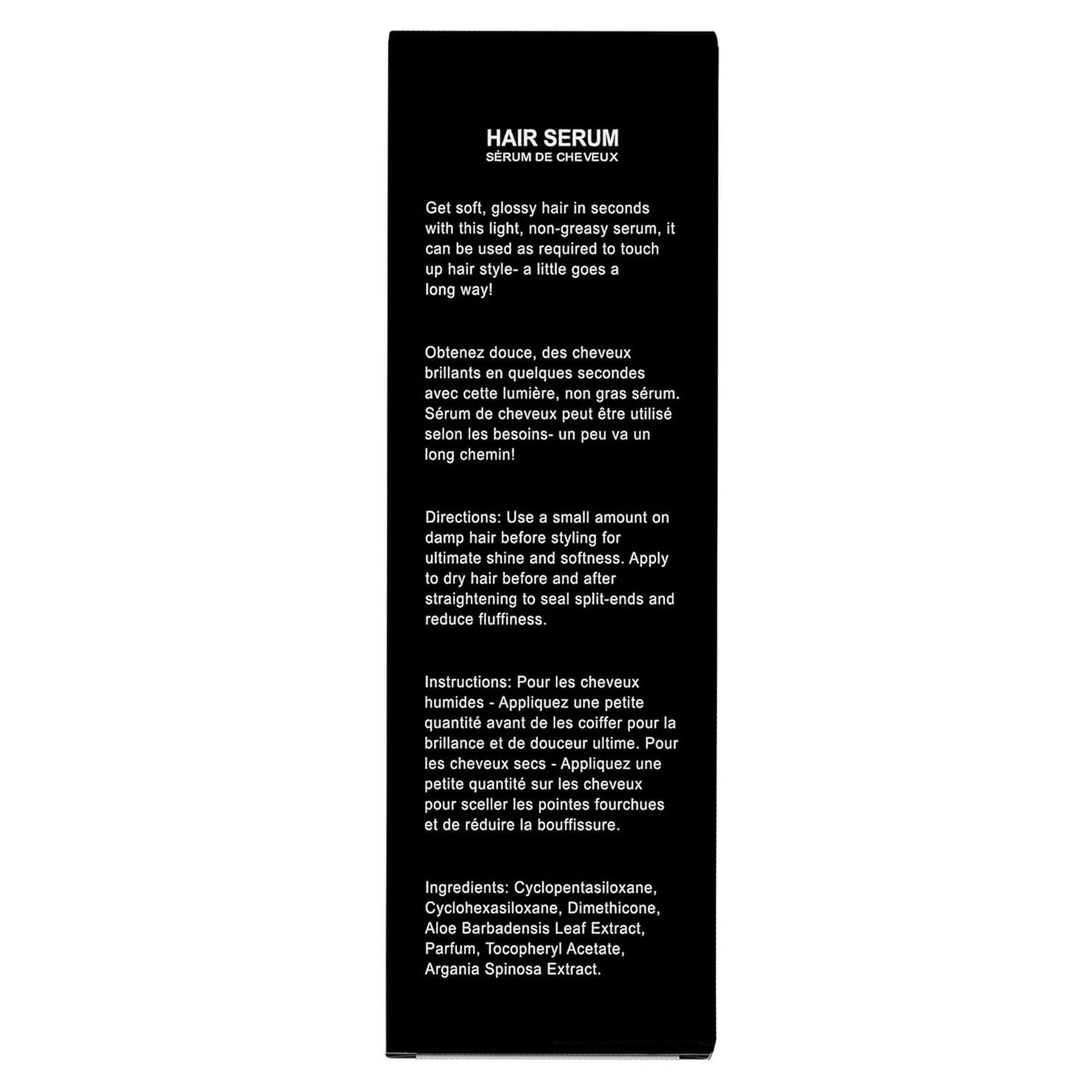 HerStyler Serum, 4 Pack - Hair Styling Agent with Argan Oil for Dry, Damaged Hair - Frizz Control Serum for Straightening, Shine, Trendy Tresses