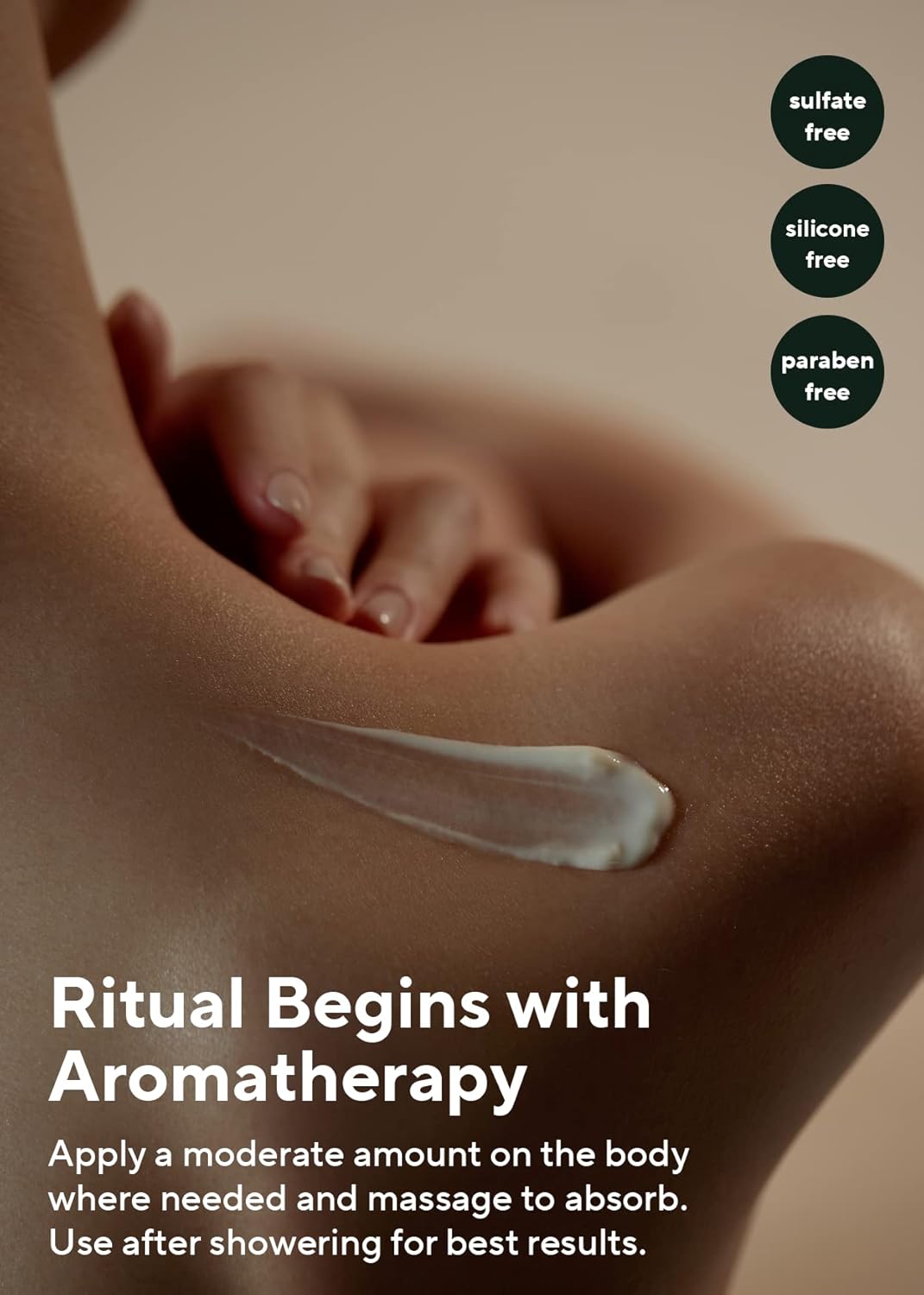 AROMATICA Serene Body Lotion Lavender & Marjoram, Vegan | Soothing Body Moisturizer | Light Relaxing Scent | for Normal to Dry Skin | with Shea Butter (10.14oz / 300ml)