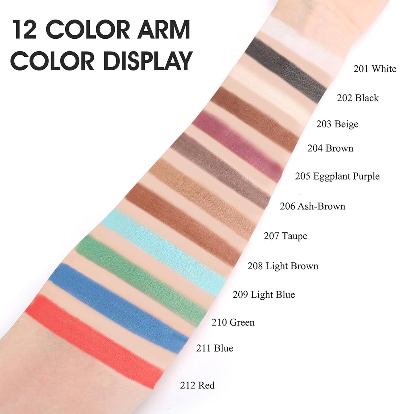 Single Light Brown Eyeshadow, Pressed Powder Matte Eye-Shadow Palette Make-up, Blendable Long Lasting High Pigment Brown Eye Makeup Halloween Eye Paint & Face Body Paint