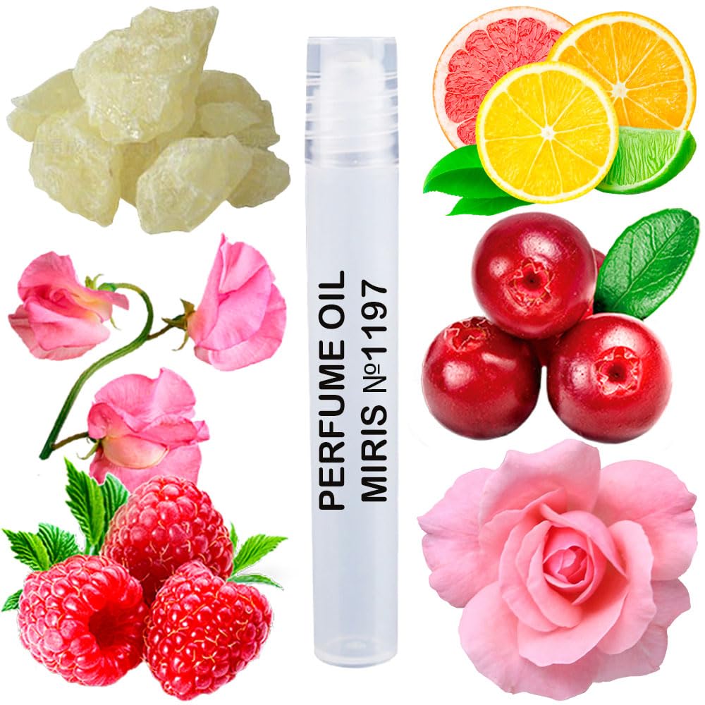 MIRIS Perfume Oil No. 1197, Inspired by Blossom, Long-Lasting Women Roll-On, Rollerball 0.34 Fl Oz / 10 ml