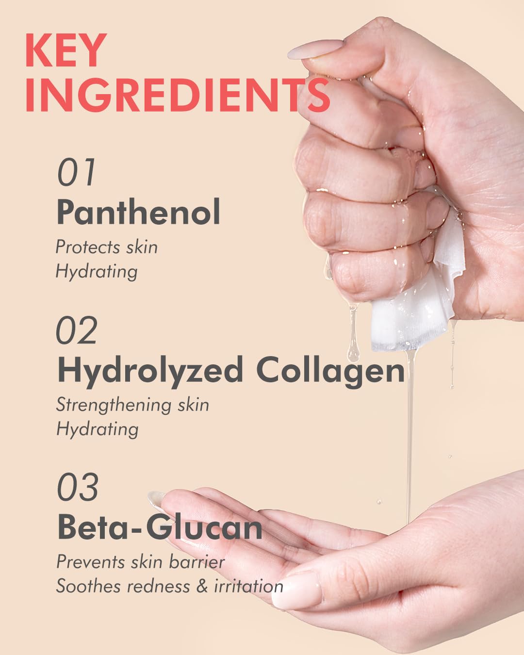 DERMAL Strawberry Collagen Essence Facial Mask Sheet 23g Pack of 10 - Pore Tightening & Sebum Control for Oily Skin, Hydrating Daily Skin Treatment Solution Sheet Mask