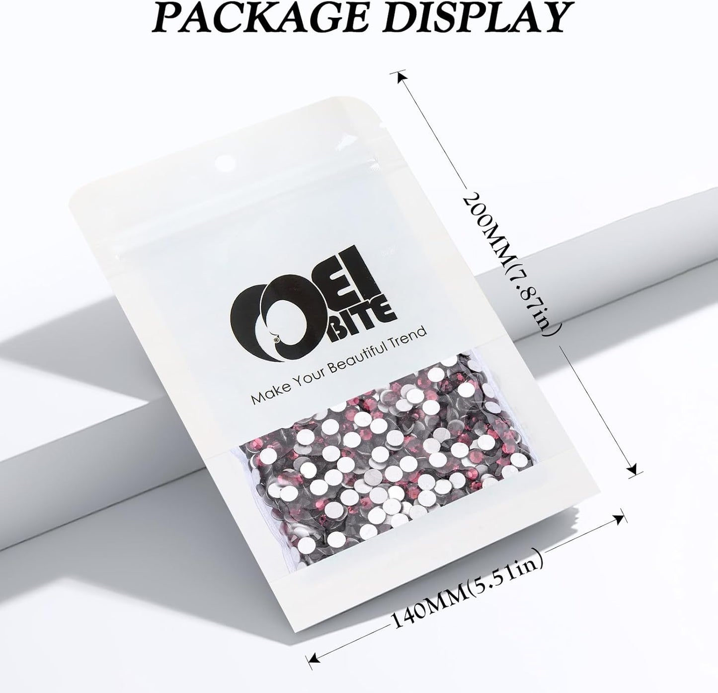 Purple Flatback Rhinestones, Glass Rhinestones for Nail Art and Craft, Glue Fix, Loose Crystal Gemstones(Purple, SS30, 576pcs, 6.4-6.6mm)