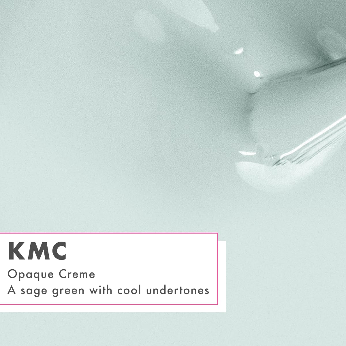 Olive & June Gel Polish | UV LED Nail Lamp Needed | Long Lasting Formula | Up to 21 Days of Wear | Damage-Free Removal | Salon-Quality Manicure, Pedicure at Home | KMC | Pastel Sage