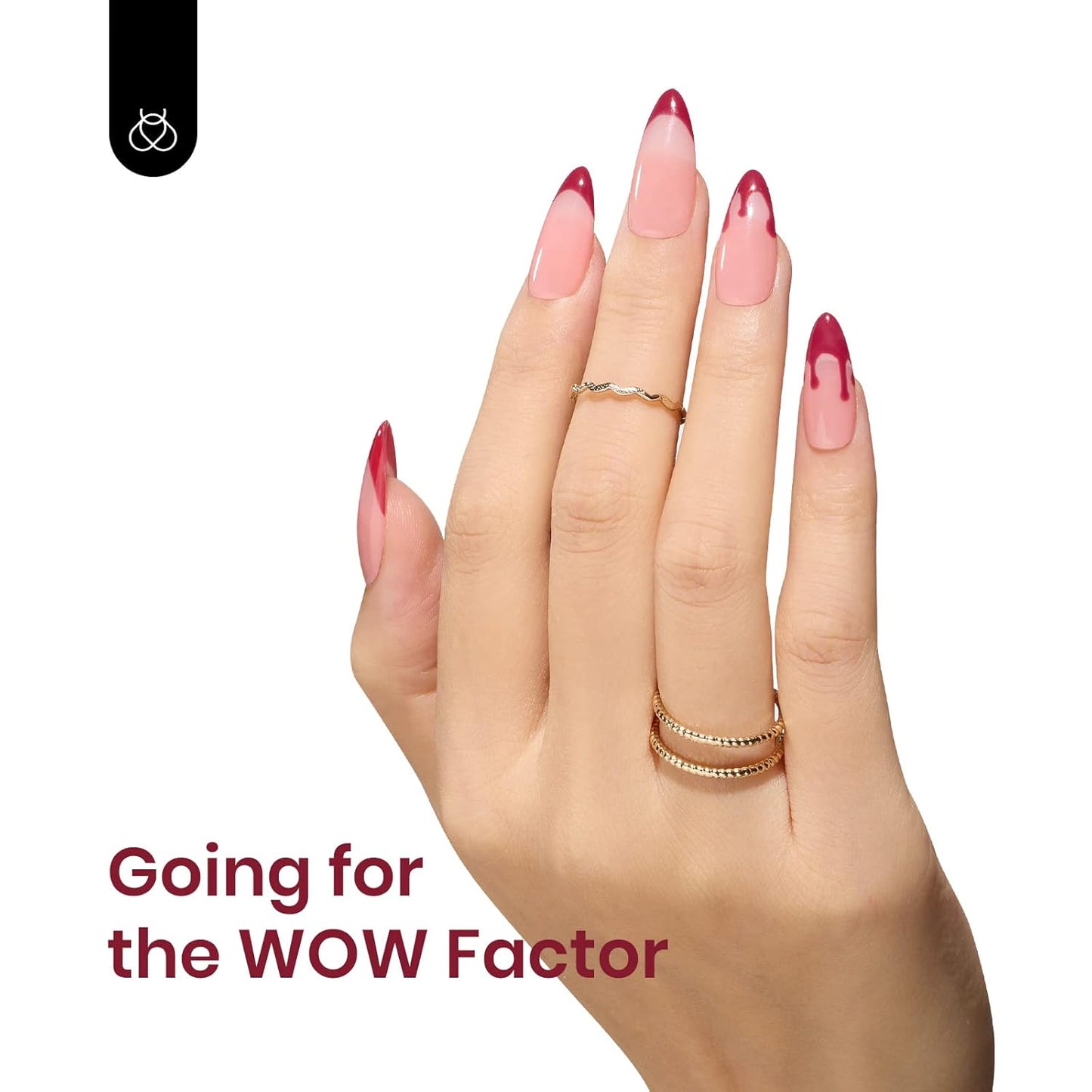 Beetles Red Gel Nail Polish, 1 Pcs 15ml Wine Red Burgundy Soak Off Gel Polish Nail Art Manicure Salon DIY Fall Design Decoration Home Uv Nail Lamp Needed