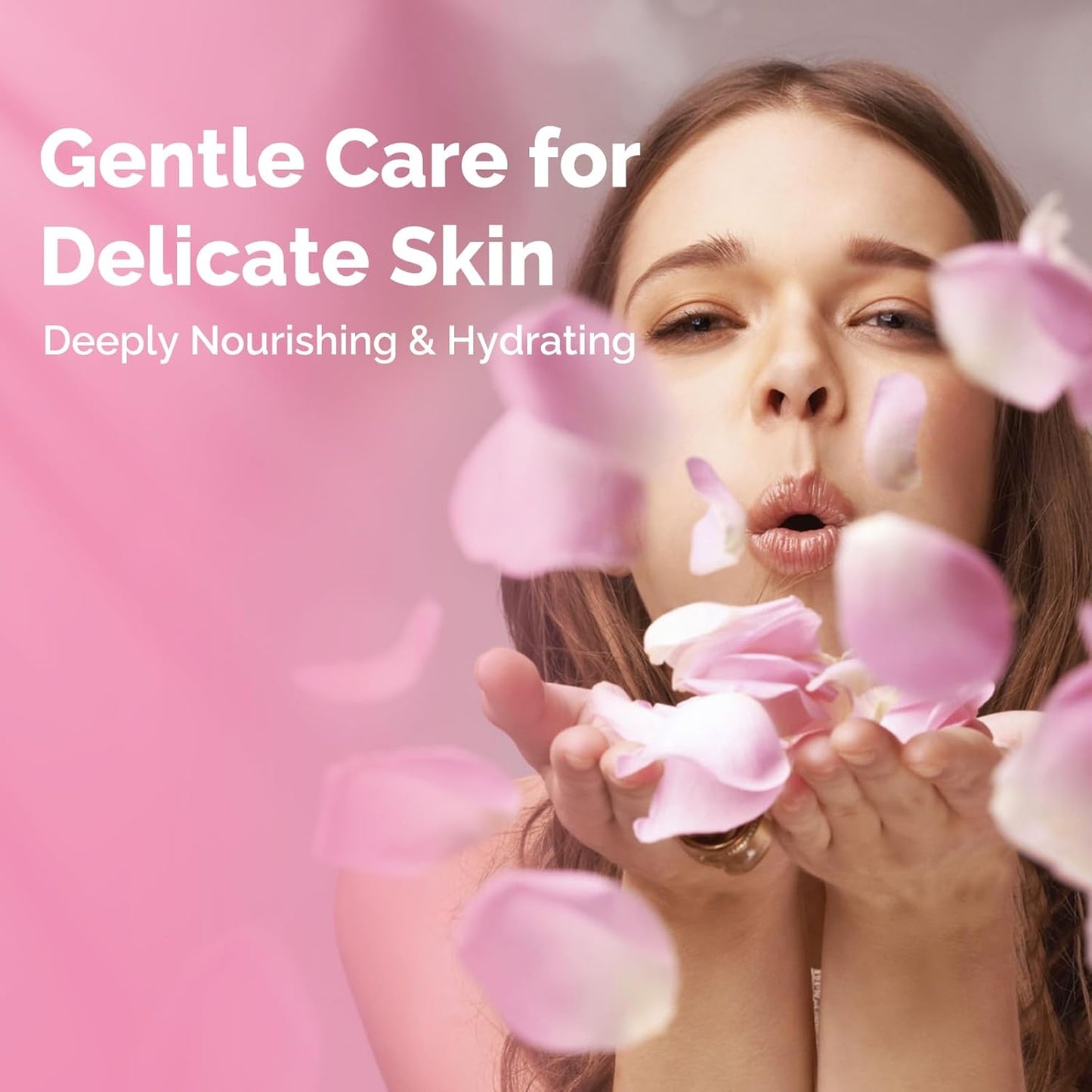 Rose Essential Oil 4 Oz, 100% Pure Natural Rose Oil for Diffuser, Skin, Hair, Body, Face Care, Perfume DIY