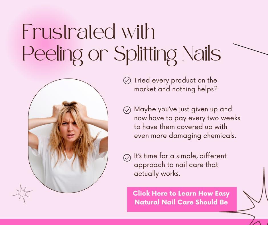 Penetrating Fingernail Conditioner and Strengthener to repair and then maintain weak and peeling or brittle and splitting nails