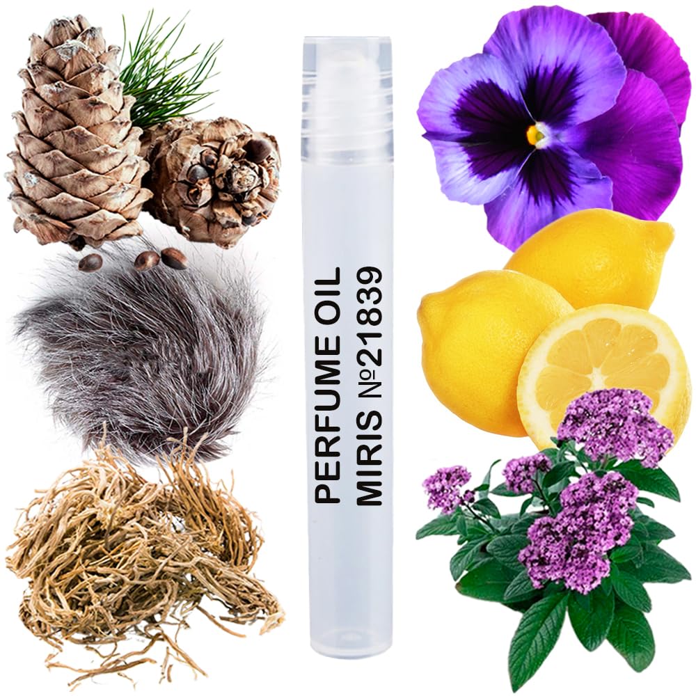 MIRIS Perfume Oil No. 21839, Inspired by She Wood, Long-Lasting Women Roll-On, Rollerball 0.34 Fl Oz / 10 ml