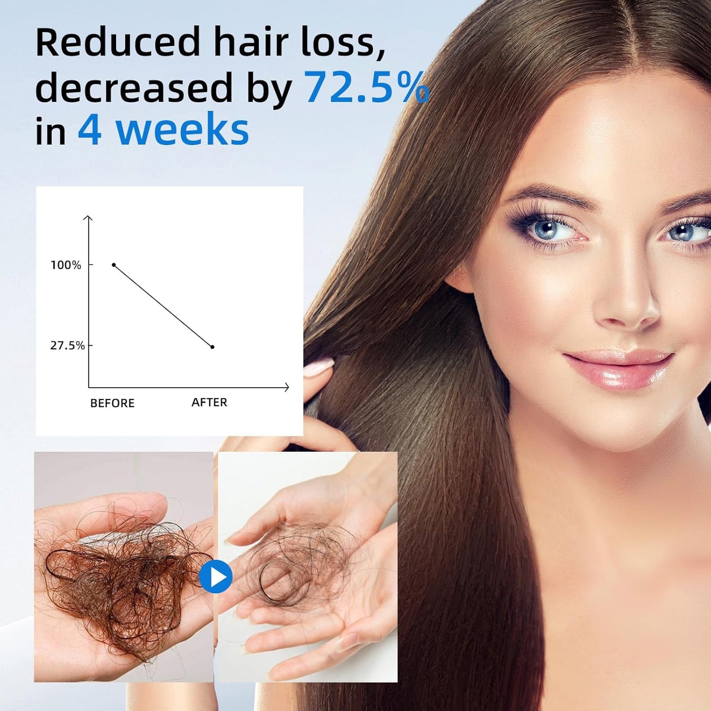 Ovela Hair Ampoule Serum, Scalpy Hair Growth Serum for Hair Loss & Thinning | Hair Growth Serum Women & Men w/Salicylic Acid, Menthol, Dexpanthenol | Non-Greasy, Lightweight (1 PCS)