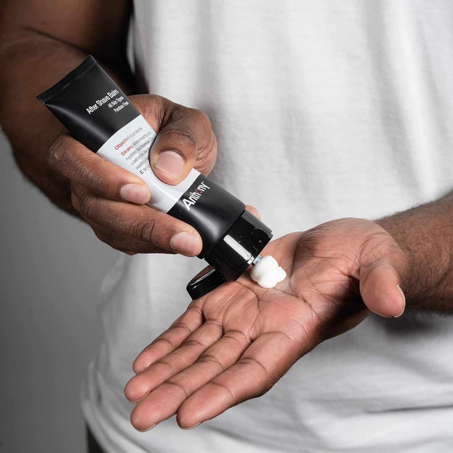 Anthony After Shave Balm for Men, Cooling & Hydrating Lotion with Vitamins A, C & E, Aloe Vera & Botanical Extracts, 3 fl oz, Aftershave Soothes, Moisturizes & Nourishes Skin, Reduces Razor Burn