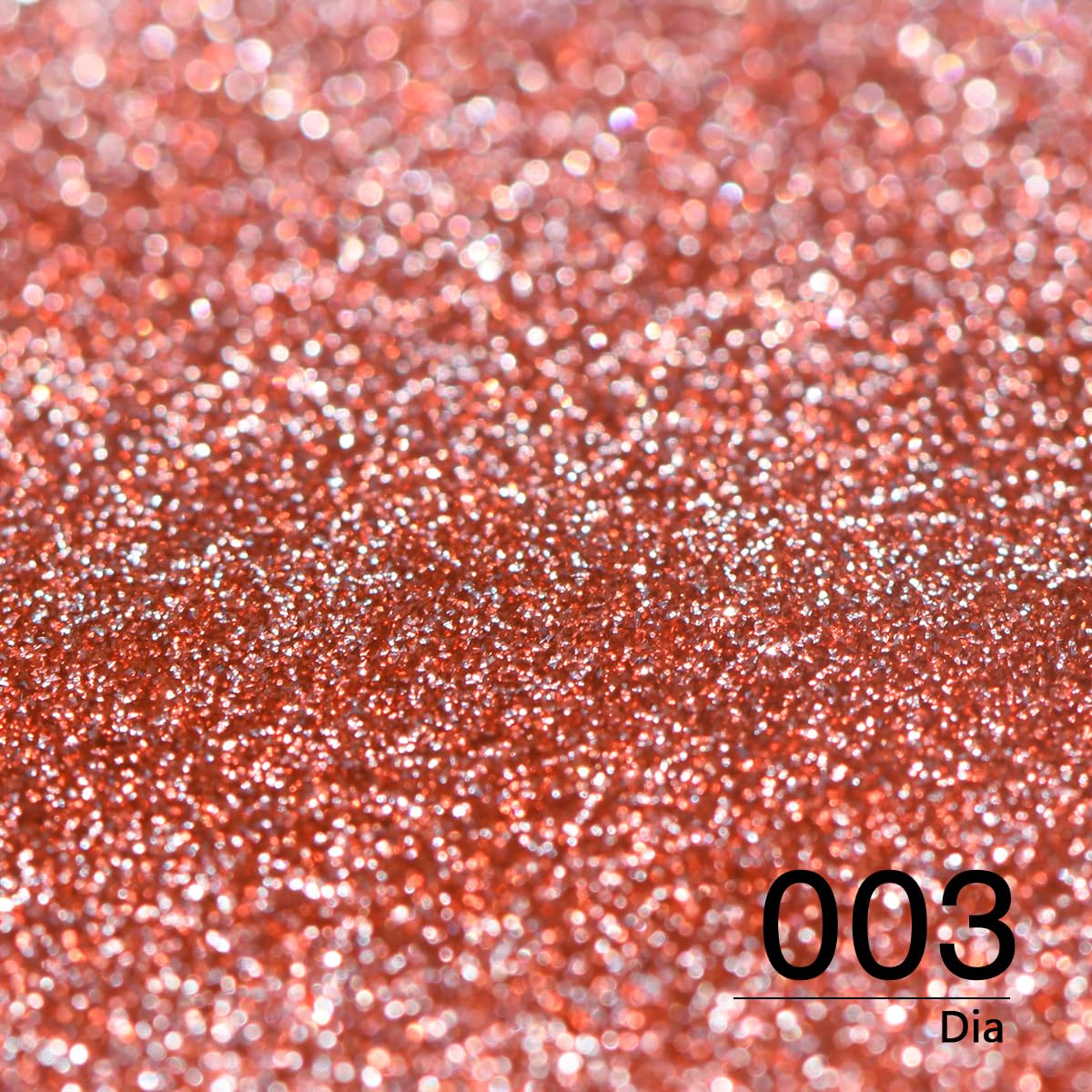 Reflective Glitter Gel Nail Polish, HEMA HPMA TPO Free, Red Flash Diamond Shimmer, Need UV Lamp Long Lasting Salon Perfect Gel Nail 15ML for Women (Dia-003)