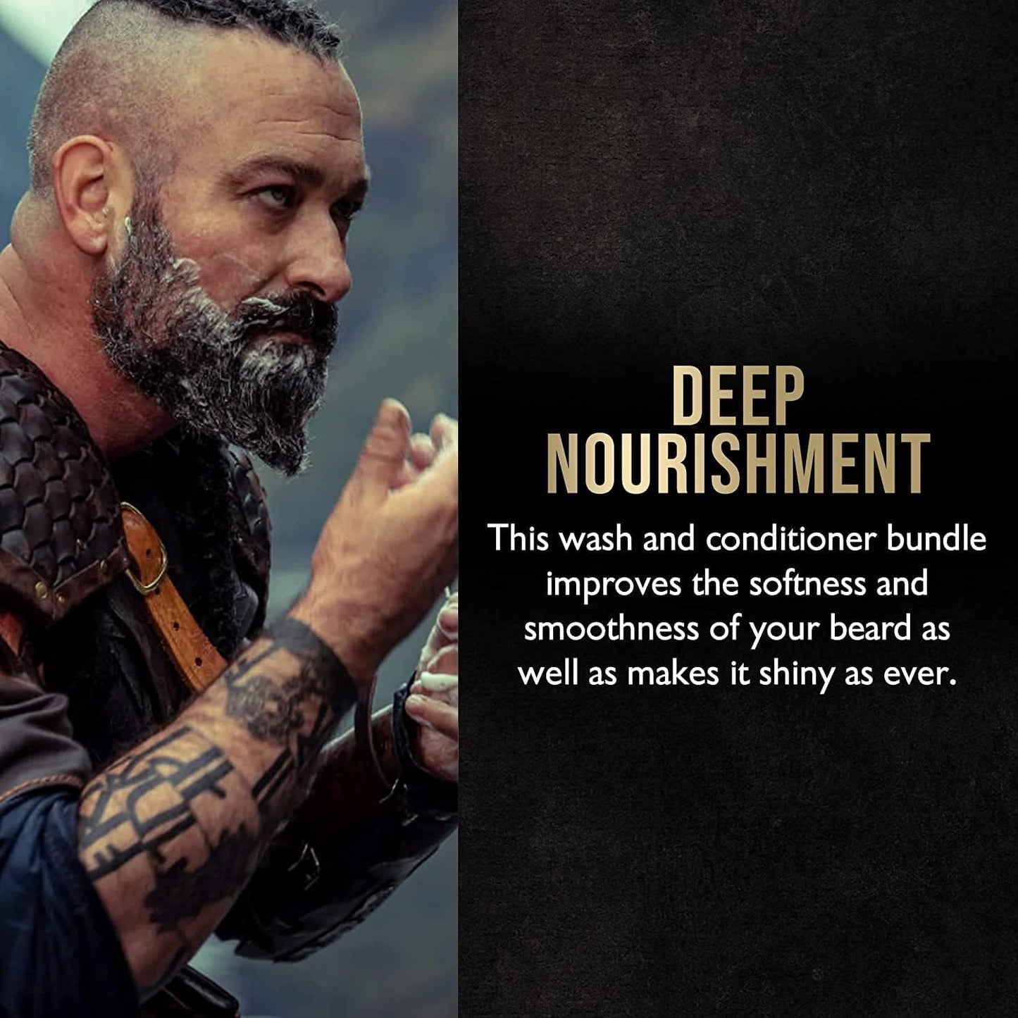 The Beard Struggle - Marksman's Beard Conditioner - Surtr's Fury, Platinum Collection - Nourish, Softens, & Strengthens Beard - Radiance Beard Conditioner for Men (8 Fl oz)