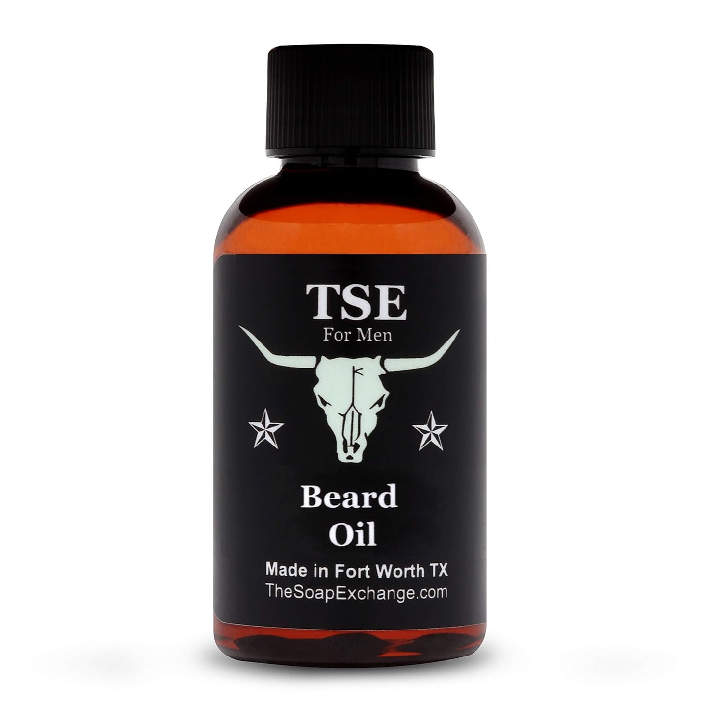 TSE for Men Beard Oil - Bay Rum Scent - Hand Crafted 2 fl oz / 60 ml Deep Conditioner, Nourishing Softener, Natural Ingredients, Stop Itching, Made in the USA.