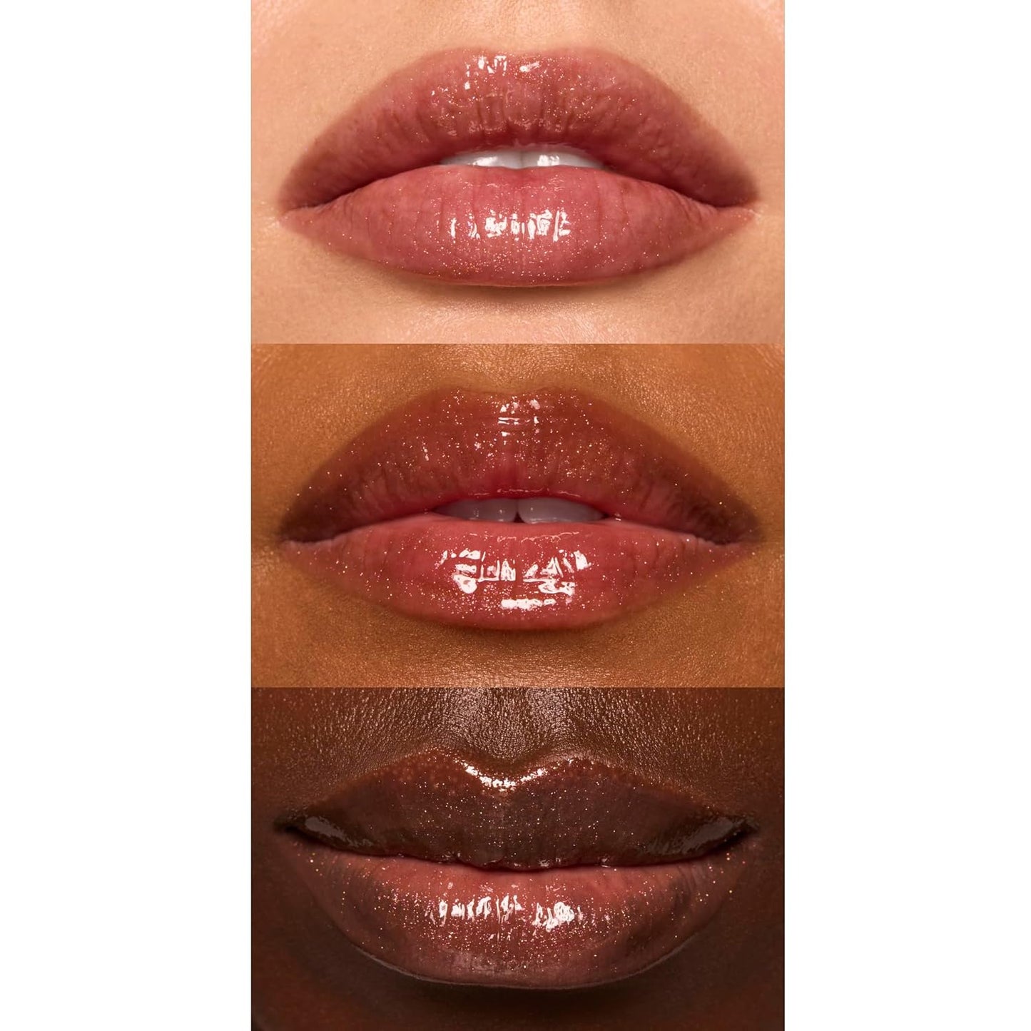 e.l.f. Glow Reviver Lip Oil, Nourishing and Hydrating with High-Shine Glimmer Finish & Sheer Wash Of Color, Minty Scent, Non-Sticky, Vegan & Cruelty-free, Crystal Baller