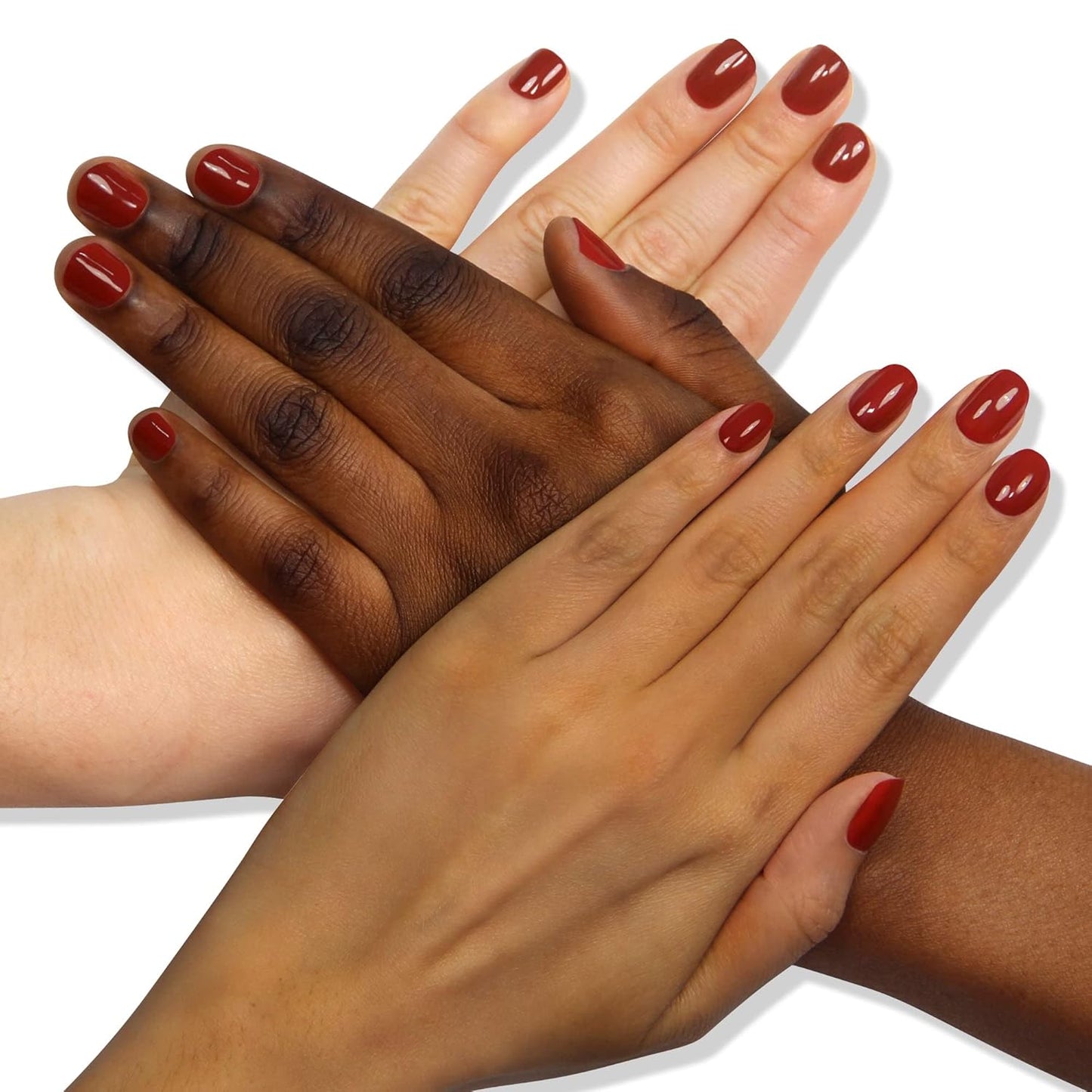 LONDONTOWN lakur Nail Polish - Chip-Resistant, Non-Toxic, Conditions & Hydrates Nails | Glossy Rich Red-Brown, Woodstock, .40 fl oz