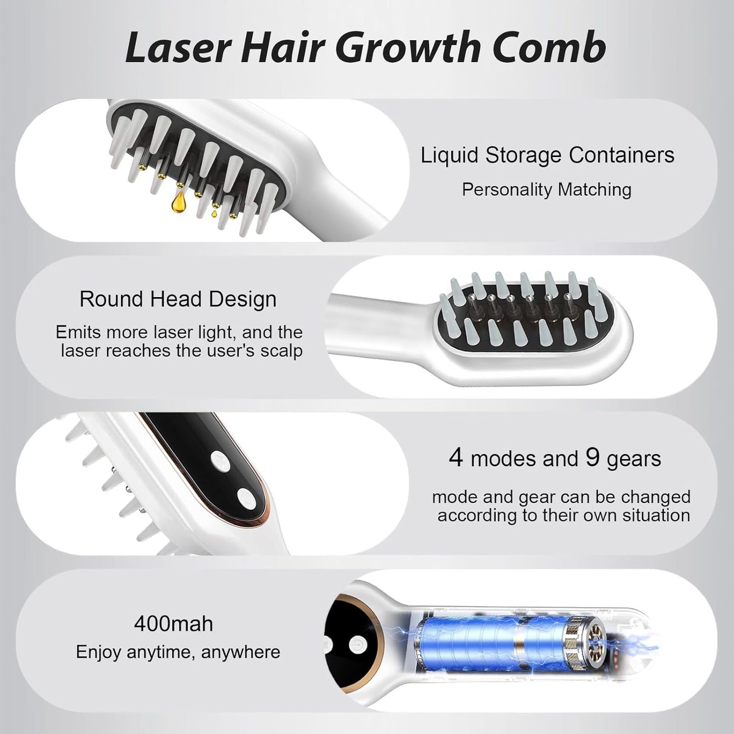 Laser Hair Growth Comb