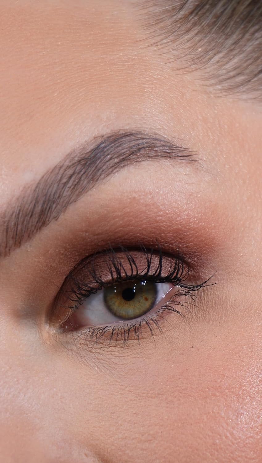 Eyeshadow for Sensitive Eyes, Eyeshadow with Long Durability, Allergy Certified, Fragrance-Free and Vegan Eye Make-Up, Hypoallergenic Make-Up (563 Espresso)