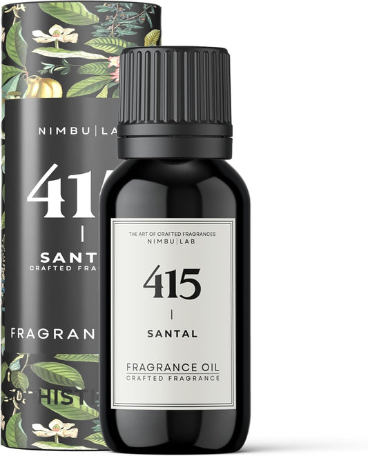 415 Santal The Luxurious Aroma of Santal and Sandalwood Essential Oil Blend for Home Diffusers - Indulge in The Exquisite Aroma and Elevate Your Diffuser Experience (1.0 Oz/30 Ml) - Nimbu Lab