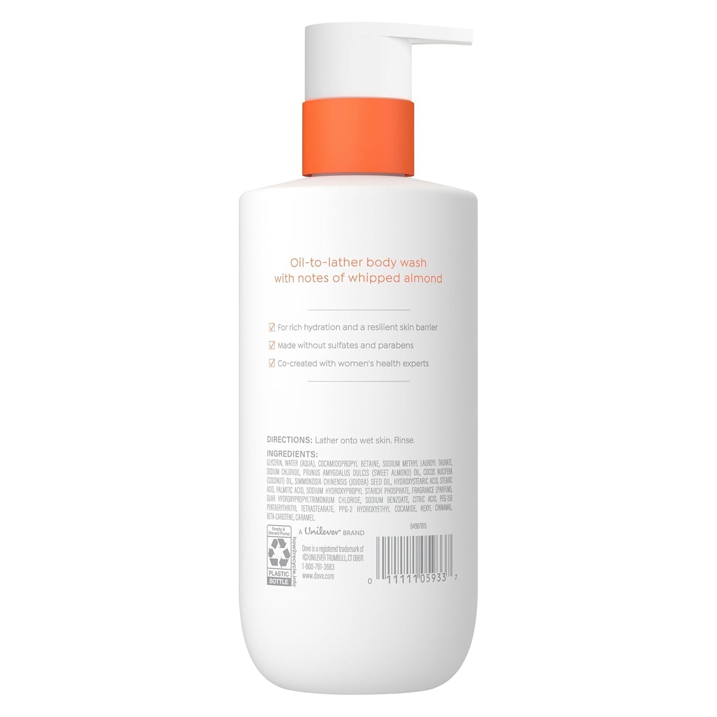 Dove Shower Body Oil Wash – Ultra-Moisturizing Cleansing Oil for Dry & Itchy Skin 14.2 oz