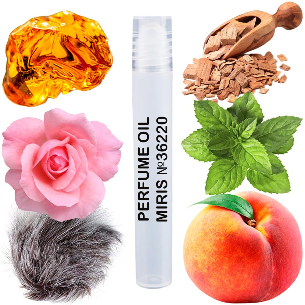MIRIS Perfume Oil No. 36220, Inspired by Nr For Her, Long-Lasting Women Roll-On, Rollerball 0.34 Fl Oz / 10 ml