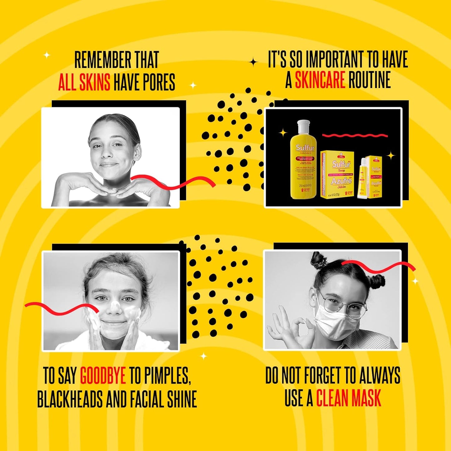 Sulfur Ointment with 10% Sulfur, Assists You in Treating Pimples, Blackheads or Blemishes, Acne Treatment, 2 Count (Pack of 2)