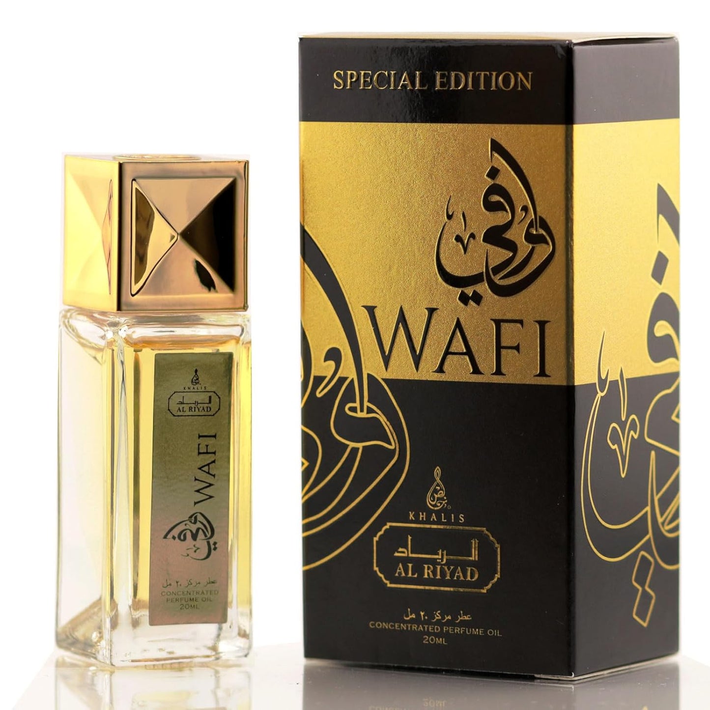 Maison d’Orient Wafi Woody Amber Leather Perfume Oil Roll‑On 20 mL — Alcohol‑Free, Long‑Lasting Vegan Attar Cologne for Men, TSA‑Friendly Travel Size, Sophisticated Arabic Scent from Dubai
