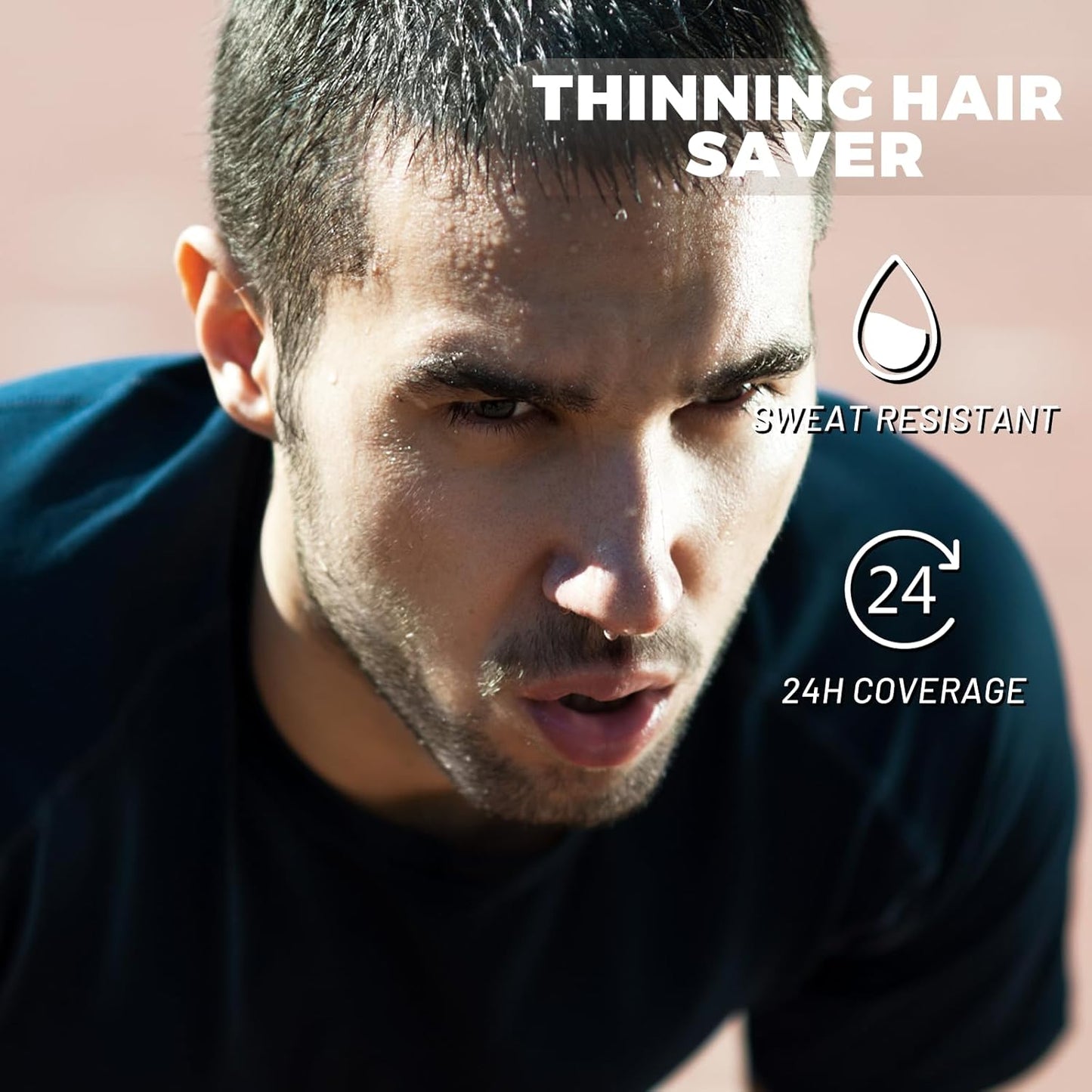 SOVONCARE Hair Fibers for Thinning Hair Light Brown, Hair Building Fibers for Bald Spots Undetectable & Natural, Conceals Hair Loss Fill In Fine Hair Powder Hair Thicker Instantly for Women & Men 28g