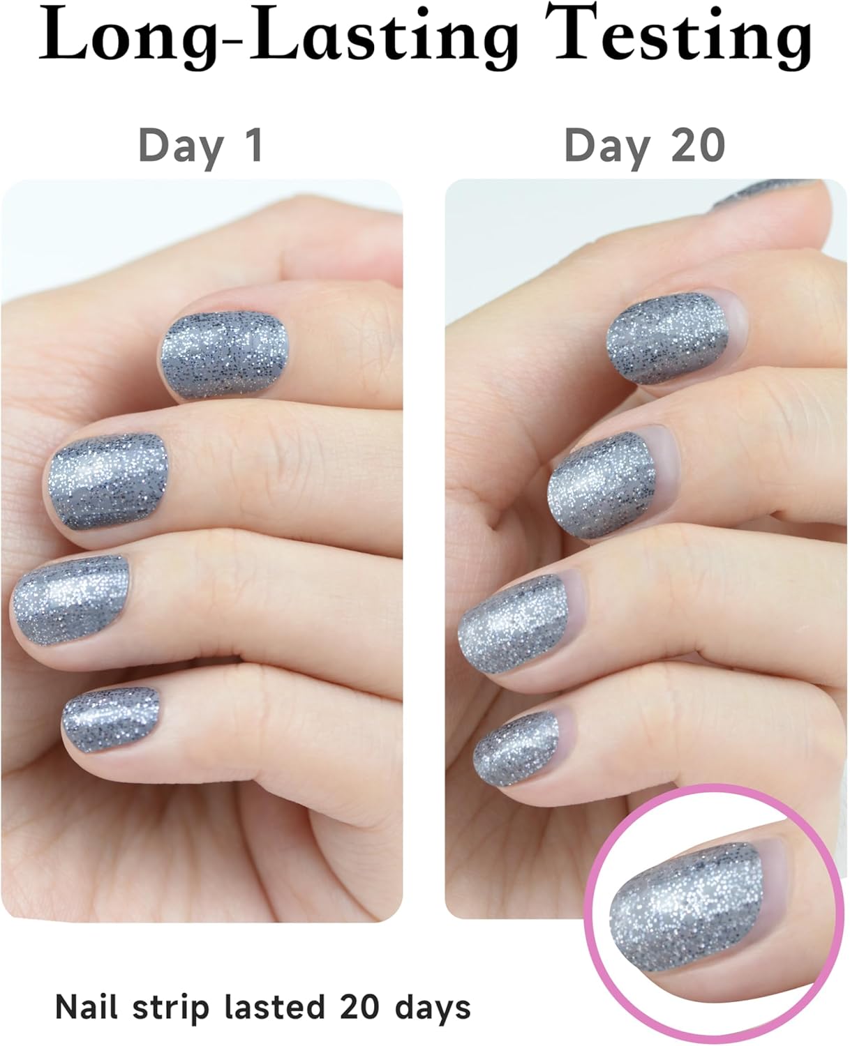 Nail Polish Strips, 44PCS Salon Quality Wraps with Top Coat, Long Lasting Gel Nail Stickers for Women Easy Apply& Remove (Time in London Red&Blue&Gold)