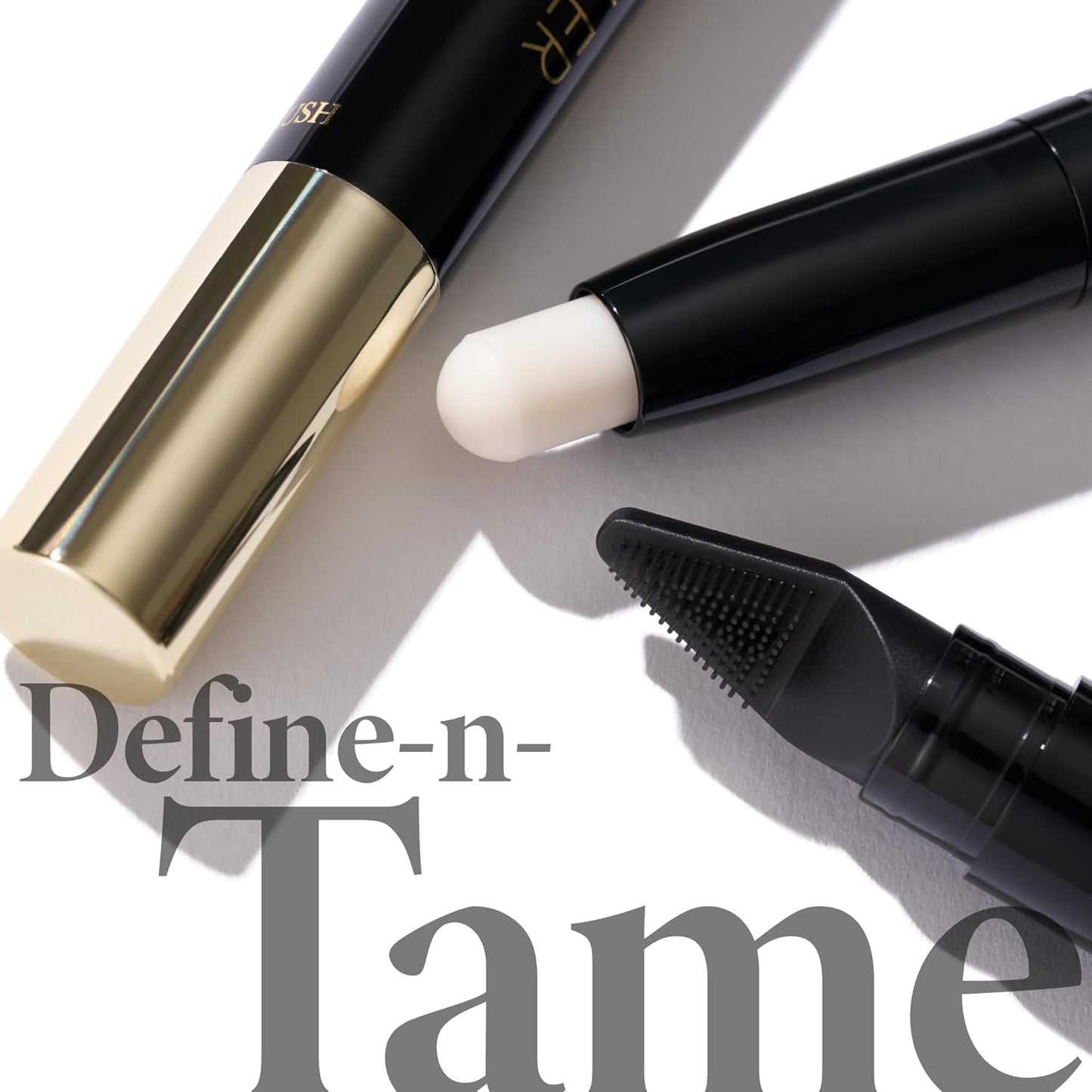 LAURA GELLER NEW YORK Define-n-Tame Brow Lifting Stick - Laminated Full Brows - Brow Wax (01 Clear, 1 Count)