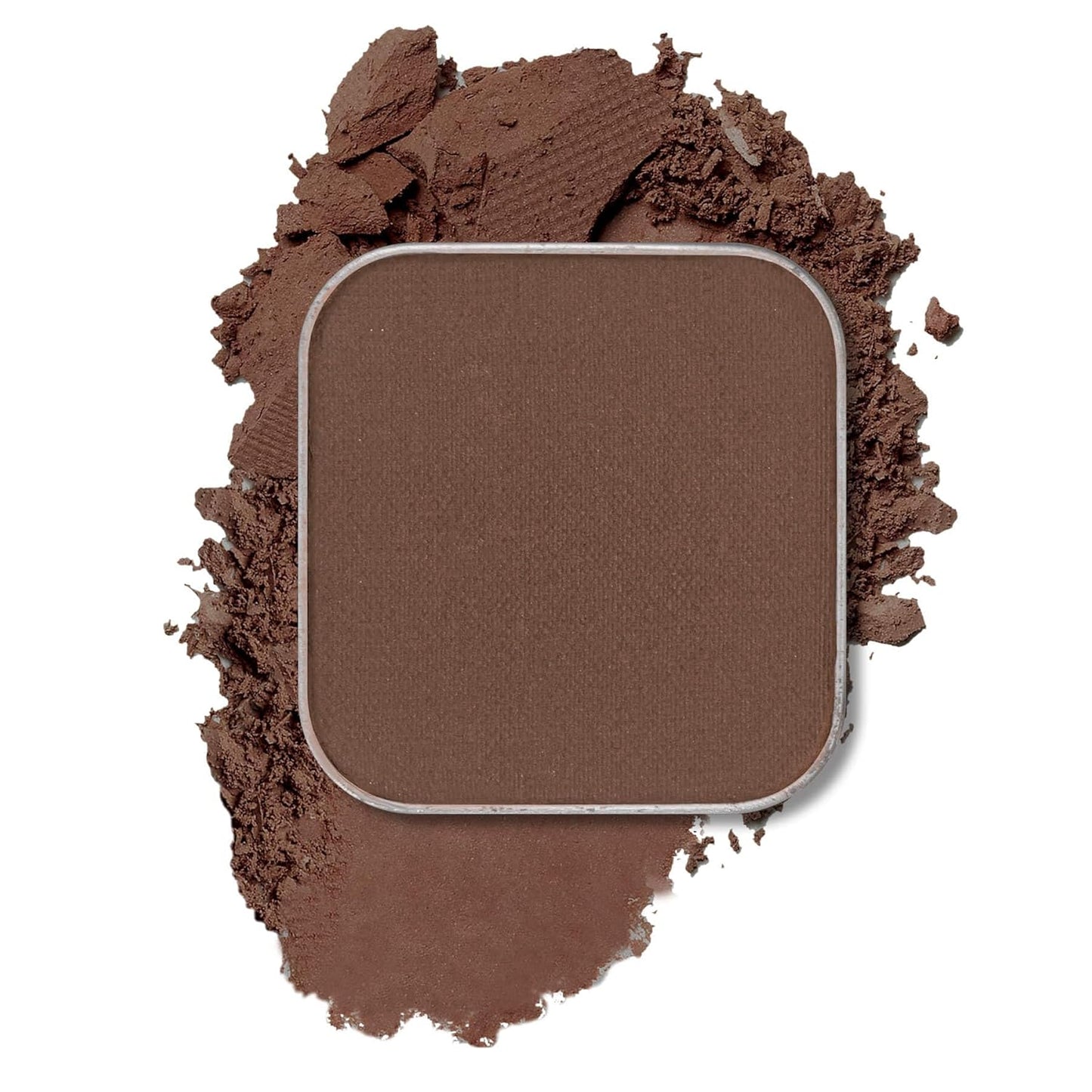 Magnetic Single Matte Eyeshadow with Metal Pan, powder eyeliner smokey eye dark shadow palette, Base Eyeshadow Powder for DIY Empty Magnetic Palette (Chocolate Charm)