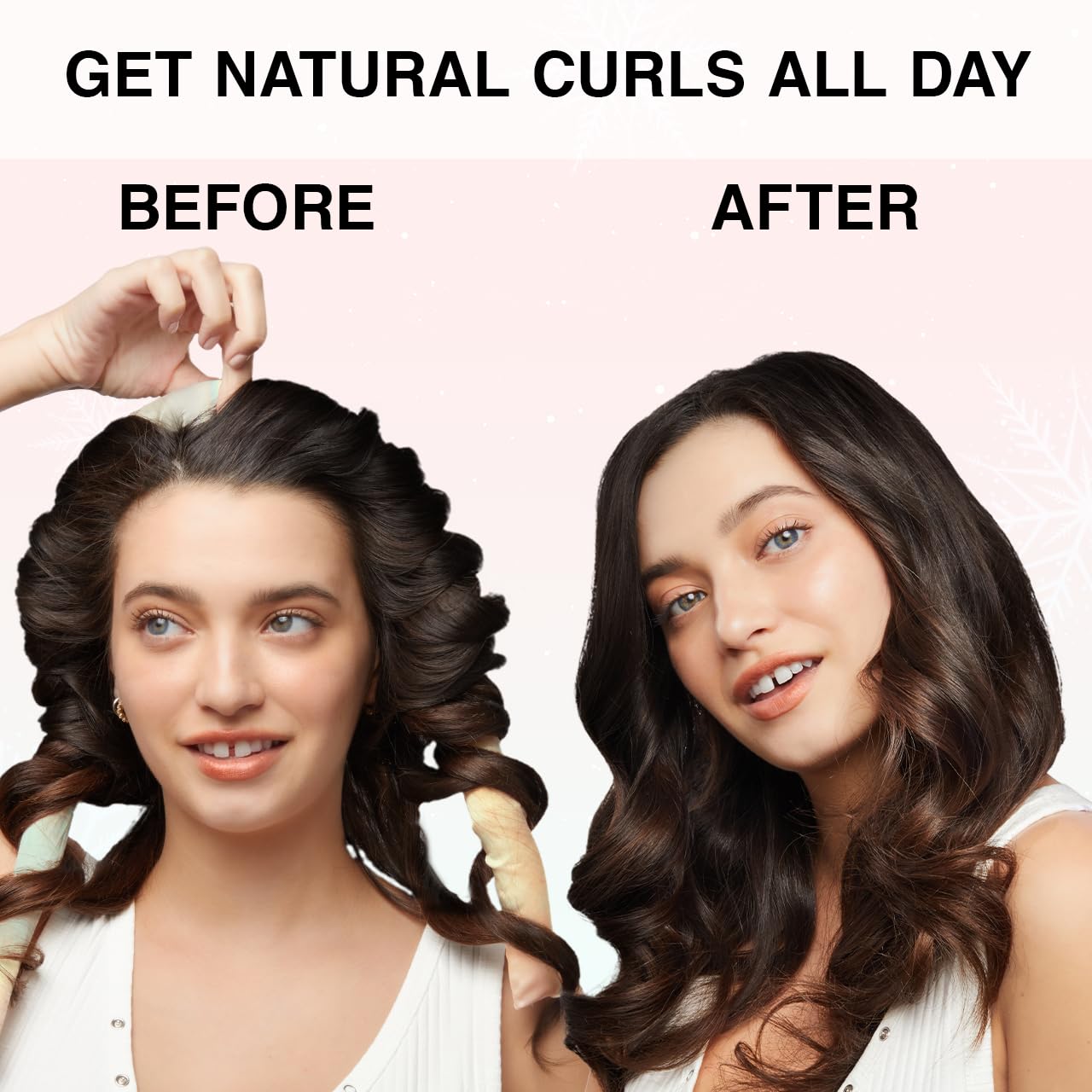 Kitsch Holiday Hair Hero XL Satin Heatless Styling & Flat Lay Claw - Heatless Curls & Waves, Extra Large Curling Rods, Satin Scrunchies & Claw Clip for Hair Protection, Gifts for Women- 4pc set, Aura