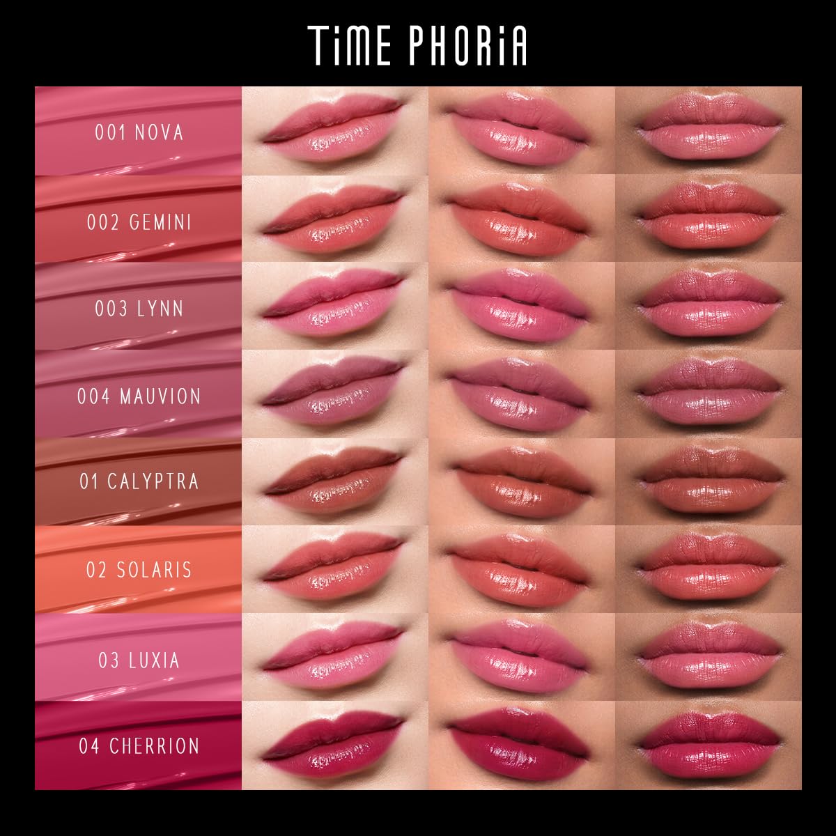 STELLAR DUST LIP STAIN-Long Lasting, Waterproof and Transferproof Lip Tint, Glossy Finish Lip Gloss, Lightweight Lipstick, High Coverage, Vivid Color (02)