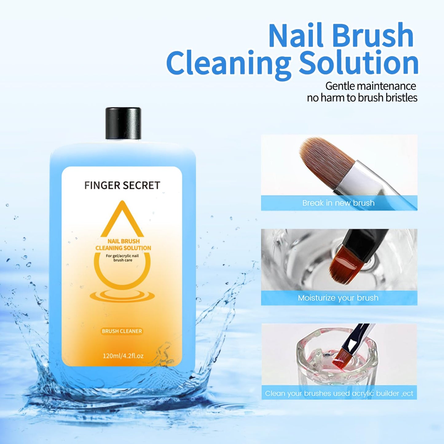 Gradient Painting Nail Art Gel and Chrome Platinum Glitter Nail Polish, with 20 Pcs Nail Sponges & 1 Claws Metal Grabber Sponging for Aura Nails French Manicure Soak Off UV Fairy Spring (L1)