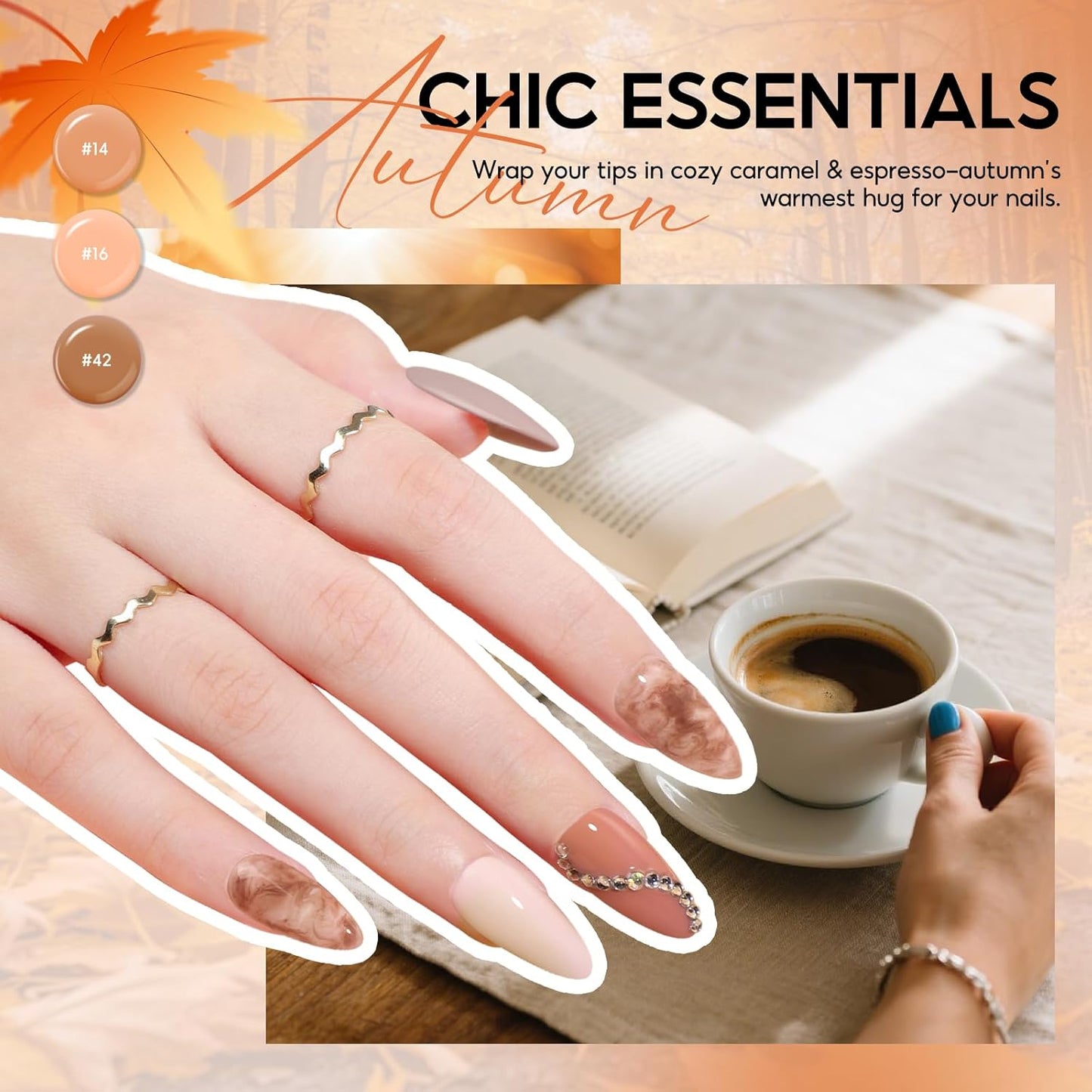 Peacecolor 59PCs Gel Nail Polish Kit with U V Light and Drill 35 Colors Gel Polish Kit with 5PC Matte/Glossy/Glitter Top Base Coat Nail Art Rhinestone Stickers Manicure Kit Gifts for Women