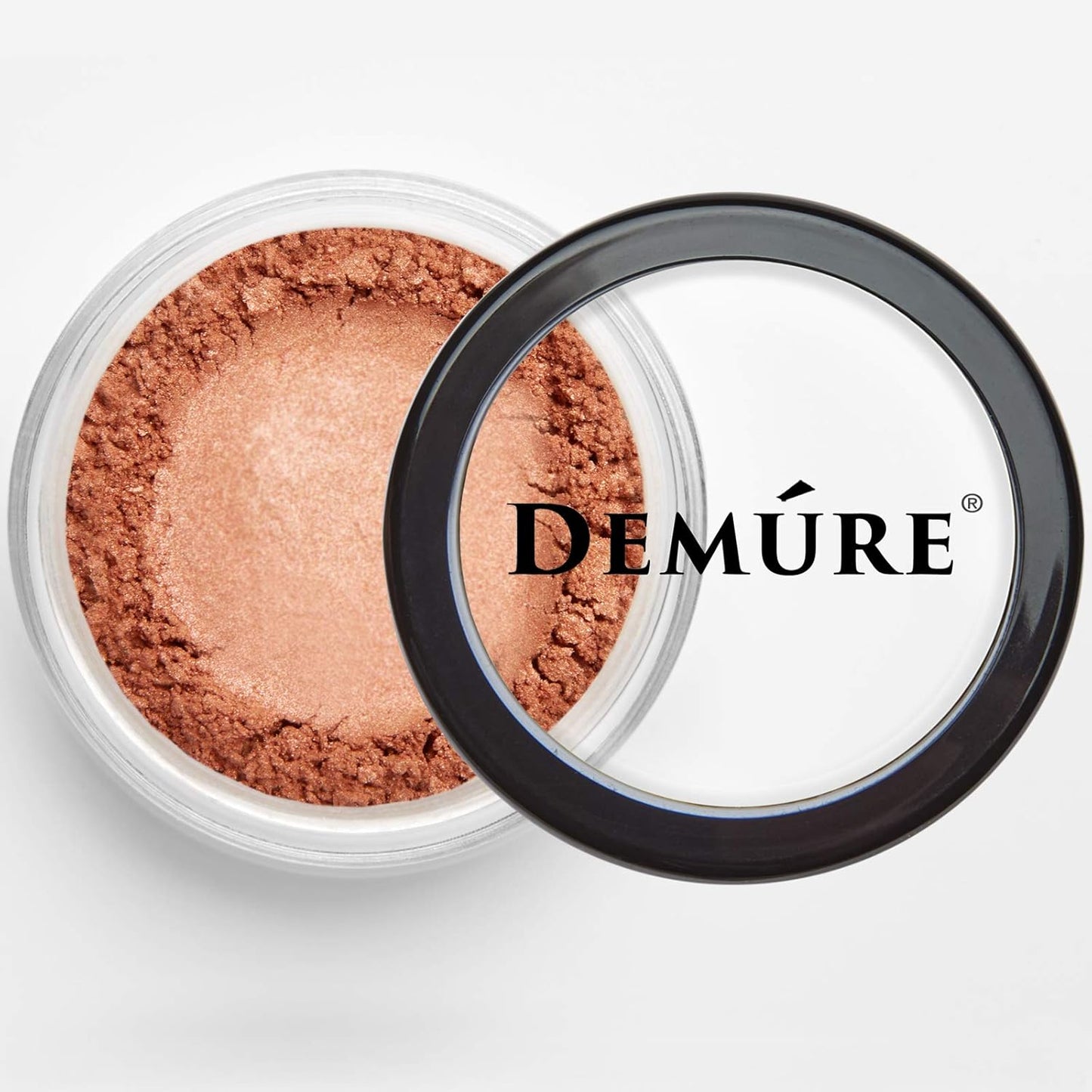 Demure Mineral Make Up Eye Shadow (Coral), Shimmer Eyeshadow, Loose Powder, Glitter Eyeshadow, Eye Makeup, Professional Makeup