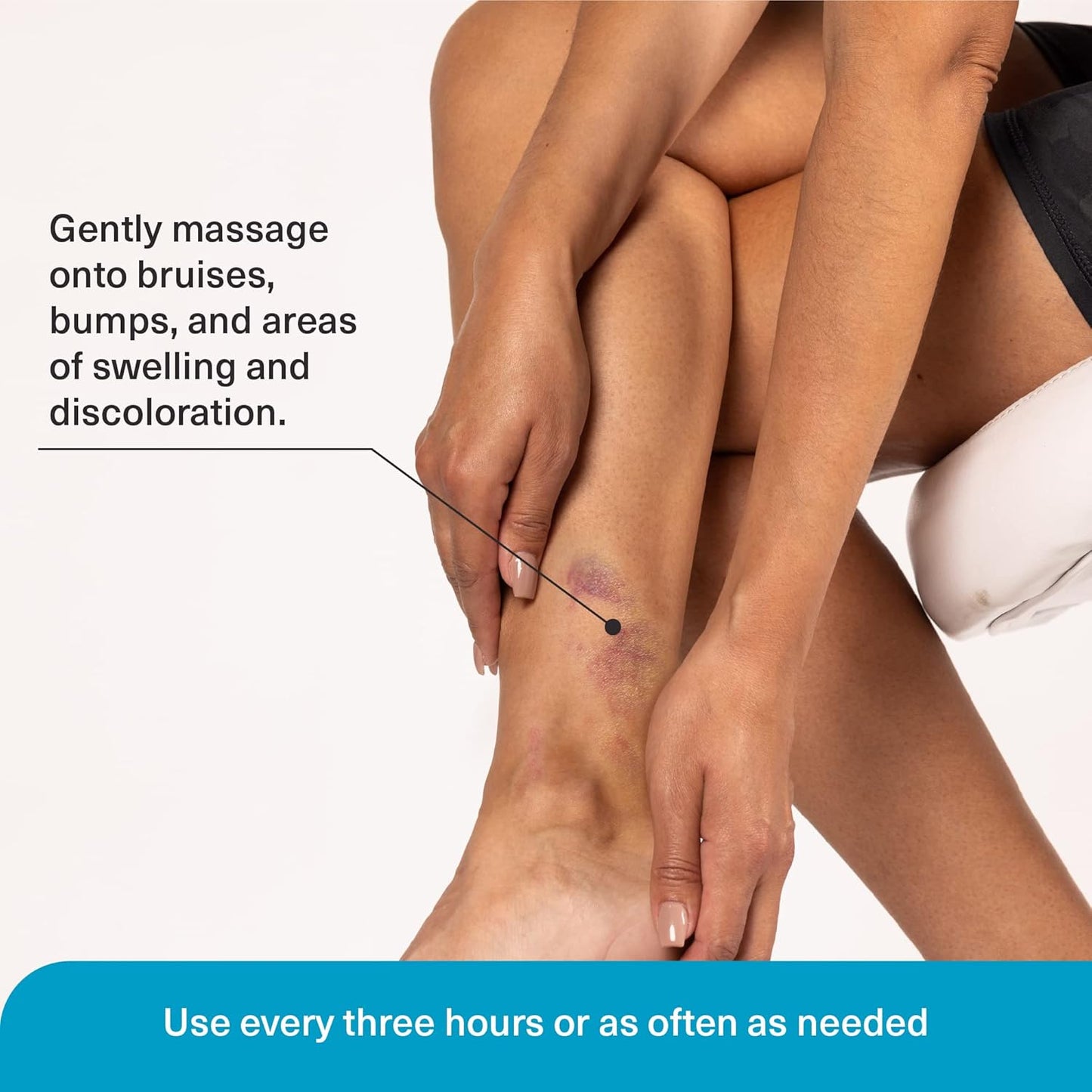 Arnica Cream Bruise Relief Lotion for Bruising and Swelling On Skin | Bruise Cream Extra Strength Vitamin K Cream | Moisturizing Arnica Bruise Formula Skin Care Gel W/Collagen, 4 Fl Oz