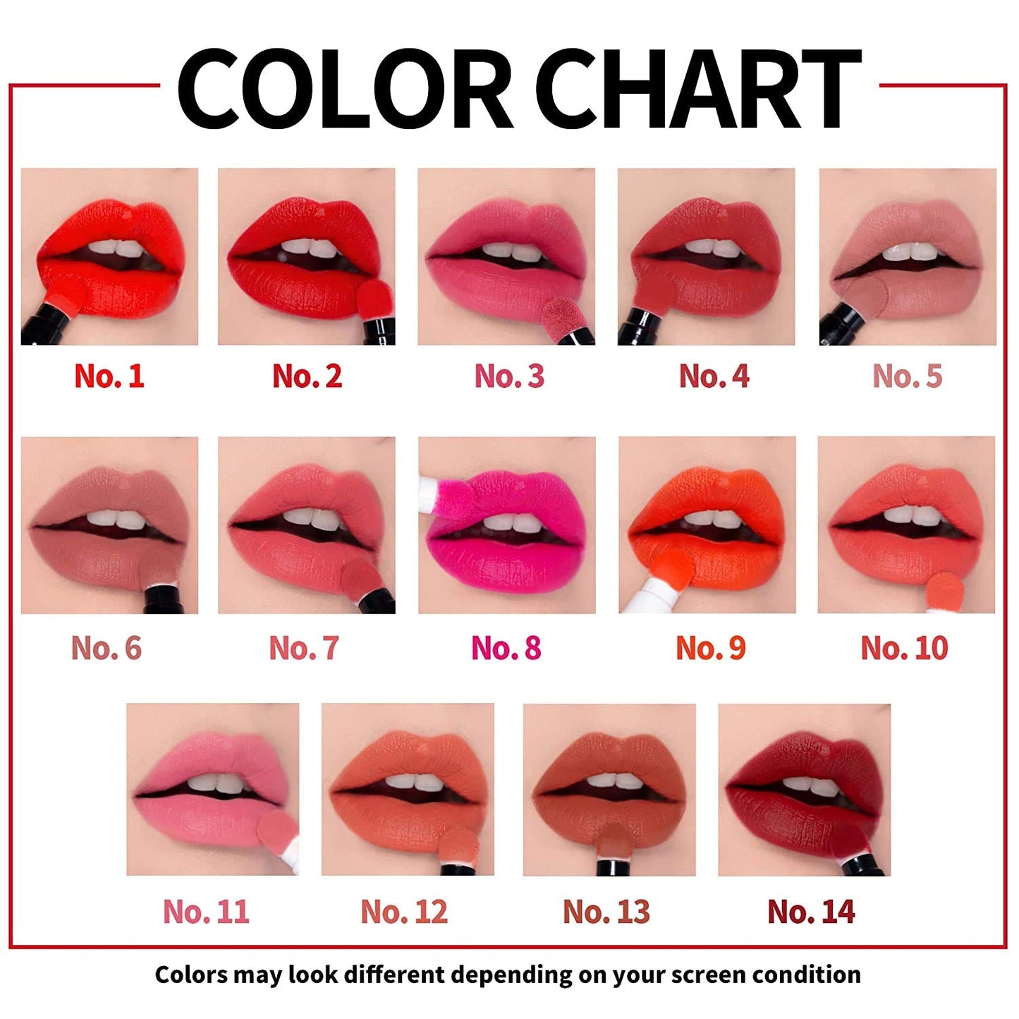 PASSIONCAT Long Lasting Lip Stain for Lips and Cheek Tint | High Pigment Color | lightweight Matte Finish | Weightless | Full Coverage | Twist Velvet Tint #10 (No.10)