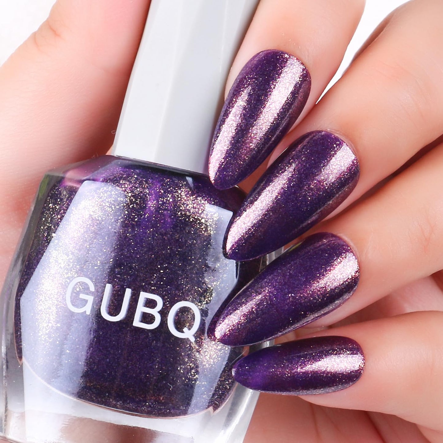 Major Dijit Quick Dry Nail Polish 12ml/0.41fl oz Charm Purple Regular Nail Lacquer Fast Drying & Long Lasting Nail Polish Nail Art Effect for Nail Salon