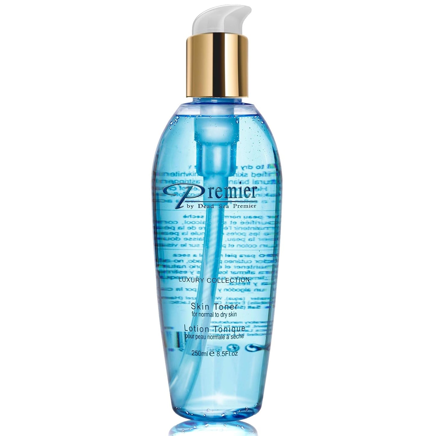 Premier Dead Sea Skin Toner Normal To Dry Skin, pH 5.5 balancing, non alcoholic toner that is mild and gentle to skin, natural ingredients with witch hazel and minerals 8.5fl.oz