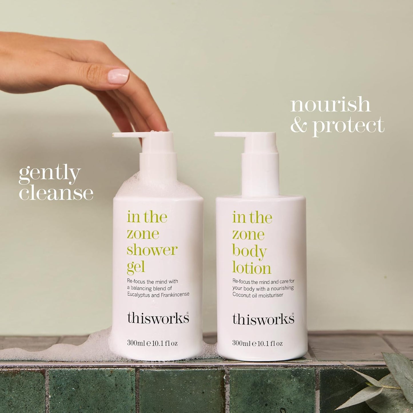 THISWORKS In The Zone Body Lotion, Natural Therapeutic Lotion, 300ml, 10.1 fl. oz