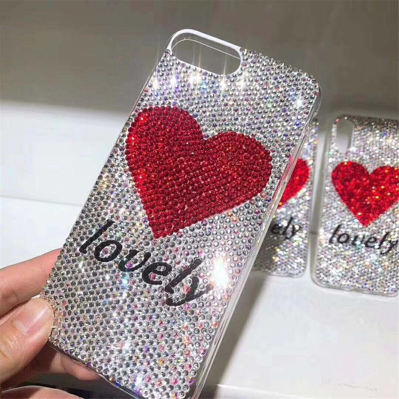 1440 Pcs SS20 5mm Flatback Rhinestones for Nails Art Crafts Glitter Round Shine Gems AB Crystals DIY Clothes Shoes （Black-Bottom Ink-Blue AB）