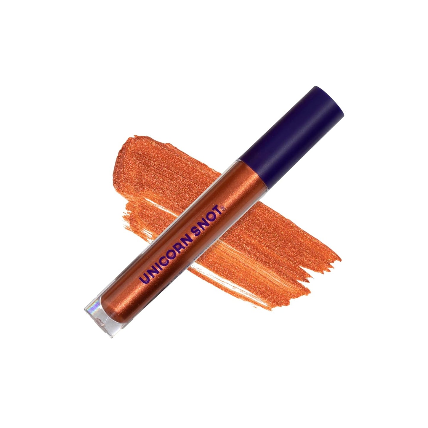 UNICORN SNOT Liquid Metal Lip Paint | Intense Pigment, Non-drying, Metallic Lip Color for Halloween Costume & Anime Cosplay | Gluten Free, Vegan & Cruelty-free Lip Makeup - RUST (Bright Copper)