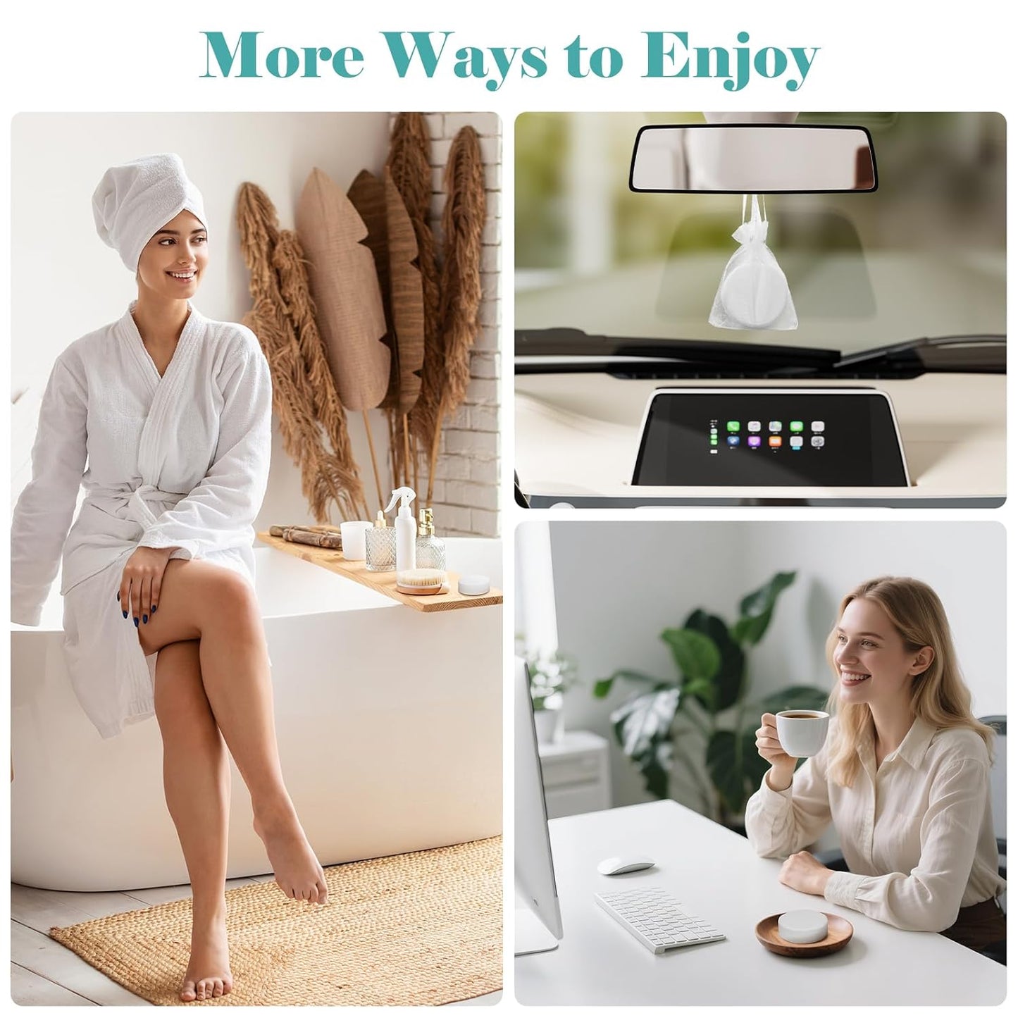 W&E Choice Shower Steamers Aromatherapy 18 Pcs- Shower Bombs Birthday Gifts for Women, Eucalyptus Mint Essential Oils for Daily Relaxation & Stress Relief, Gift for Women & Men, Mom, Teen