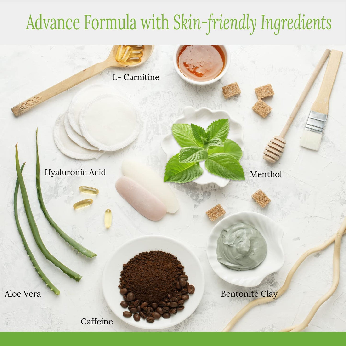 Brazilian Belle Detox Clay Body Wraps for Women | Quick Formula with Bentonite Clay, Bandage Wrap, and Plastic Wrap | 8 Applications