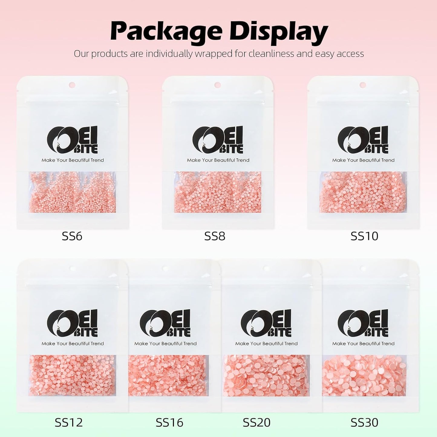 Mocha Lt.red Flatback Rhinestones, Glass Rhinestones for Nail Art and Craft, Glue Fix, Loose Crystal Gemstones(Mocha Lt.red, SS20, 1440pcs, 4.6-4.8mm)