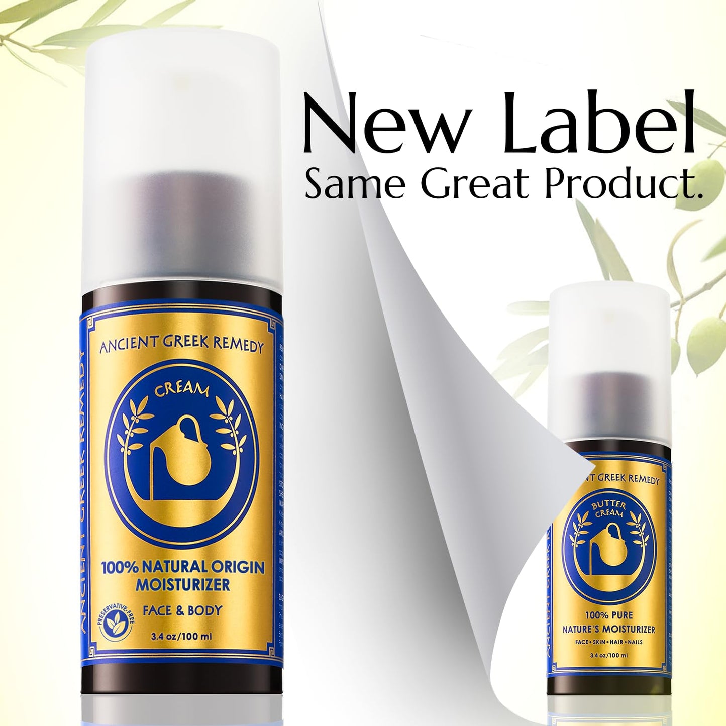 Organic Anti Aging Face and Body Butter Cream for Dry Skin, Hair, Hands, Cuticle, Nails. Made of Almond, Olive, Jojoba Vitamin E, Lavender oil. Day and Night Moisturizer for Women and Men