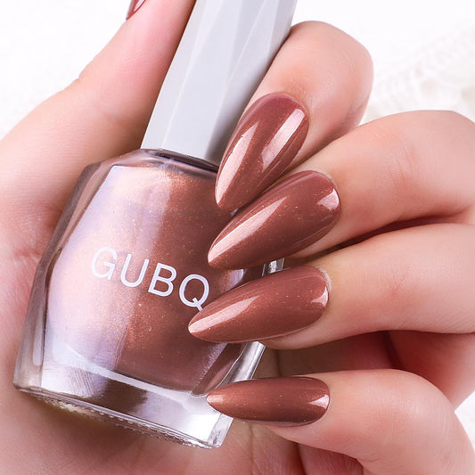 Major Dijit Quick Dry Nail Polish 12ml/0.41fl oz Ochre Regular Nail Lacquer Fast Drying & Long Lasting Nail Polish Nail Art Effect for Nail Salon